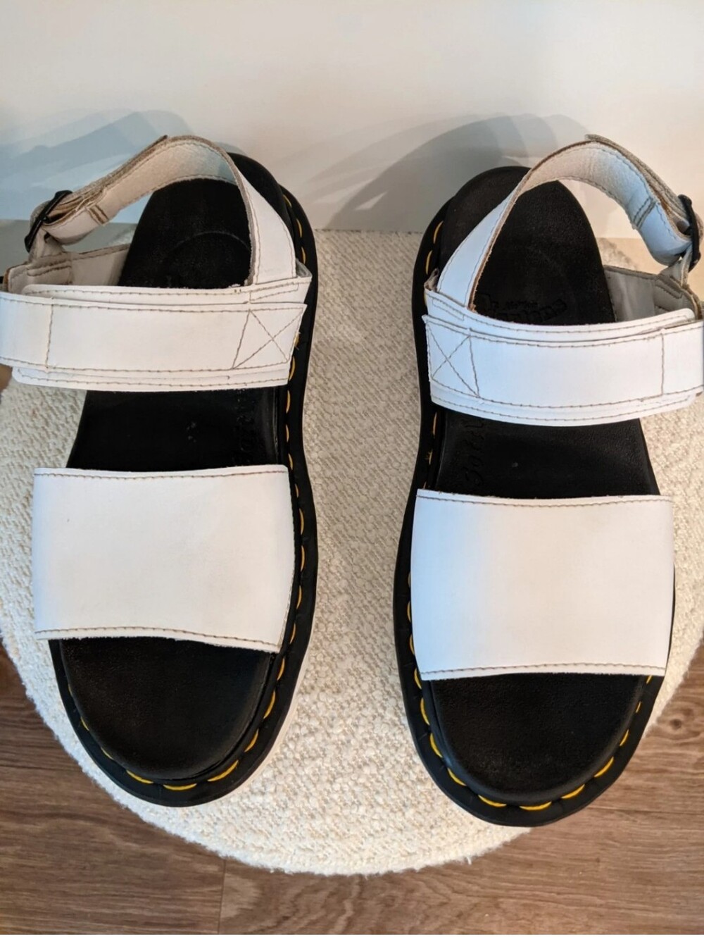 Dr. Marten's Women's Voss Quad Hydro Sandals White Size 7L